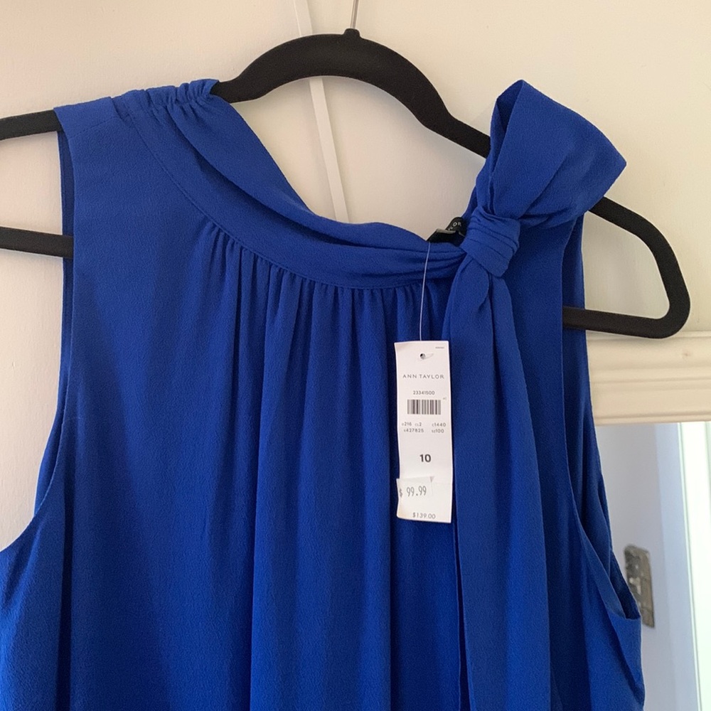 Cobalt blue Ann Taylor dress - size 10
